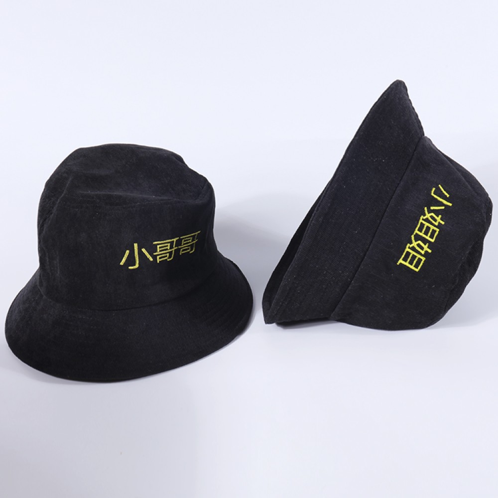  Noir Crown Bucket Hat